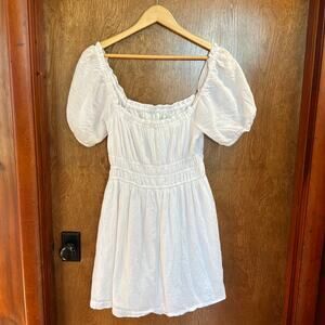 BP White Cap Sleeve Dress size S